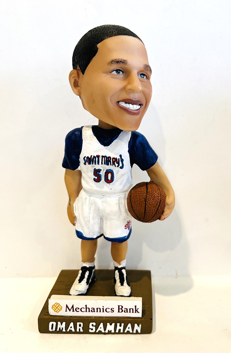 Omar Samhan 2010 Saint Mary's Gaels Basketball Bobblehead SGA
