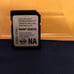 Nissan map data card