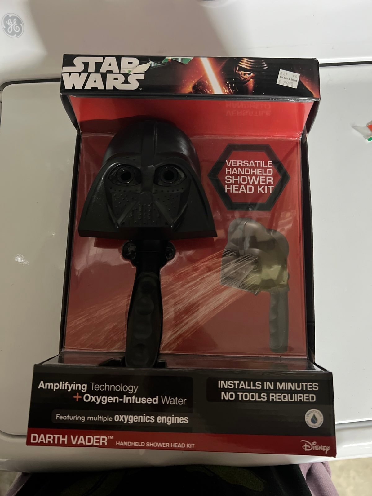 Star Wars Darth Vader shower head