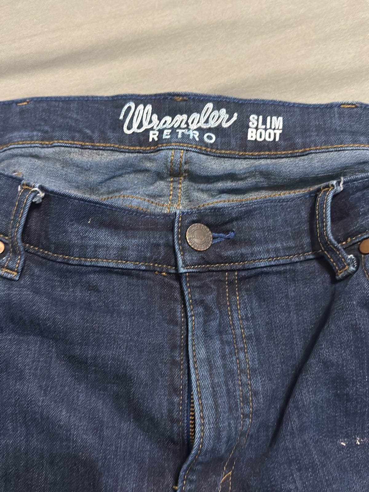 wrangler retro slim boot