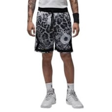 Men's Jordan Dri-Fit Woven Diamond Shorts Gray Black Size S NEW WITH TAGS!