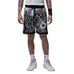 Men's Jordan Dri-Fit Woven Diamond Shorts Gray Black Size S NEW WITH TAGS!