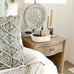 5-Piece Rectangle Storage Basket Set- Natural Cotton Rope Woven