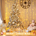 300 LED Remote Control Christmas Curtain Lights