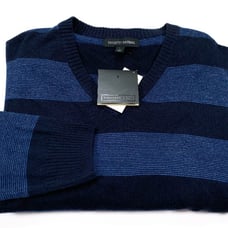 Tricots St Raphael L V-Neck Navy Sweater