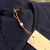 Quince Mongolian Cashmere V-Neck navy L