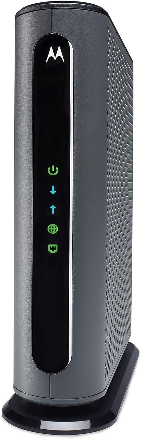 Motorola MB7621 Cable Modem Pairs Any WiFi Router Cable Plans Up to 900 Mbps