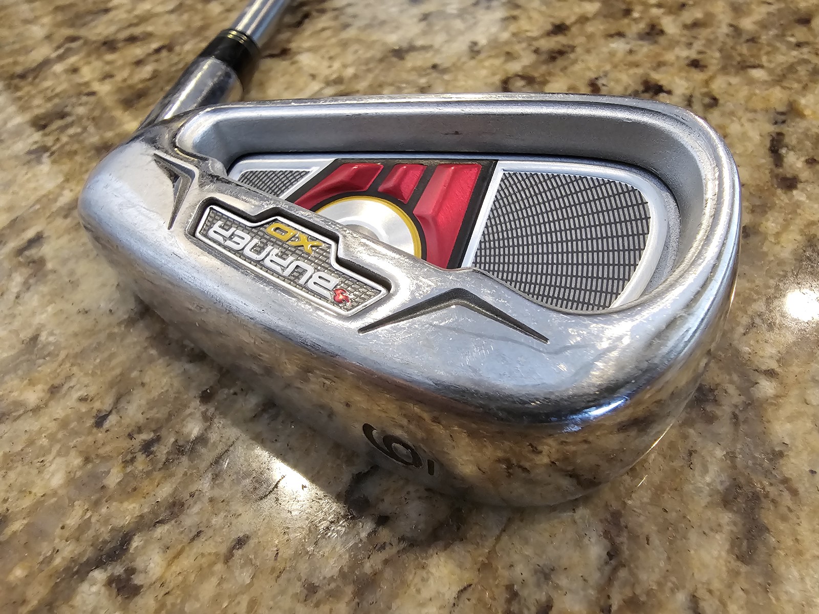 RH TaylorMade Burner XD 6-Iron with REAX 90gram Superfast Steel Stiff-Flex Shaft