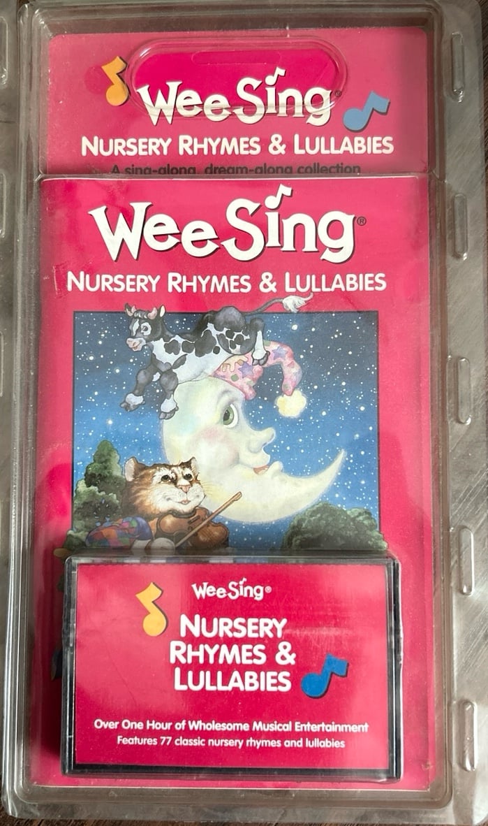 Lot Of Wee Sing Sing-Alongs Cassette Tape and books