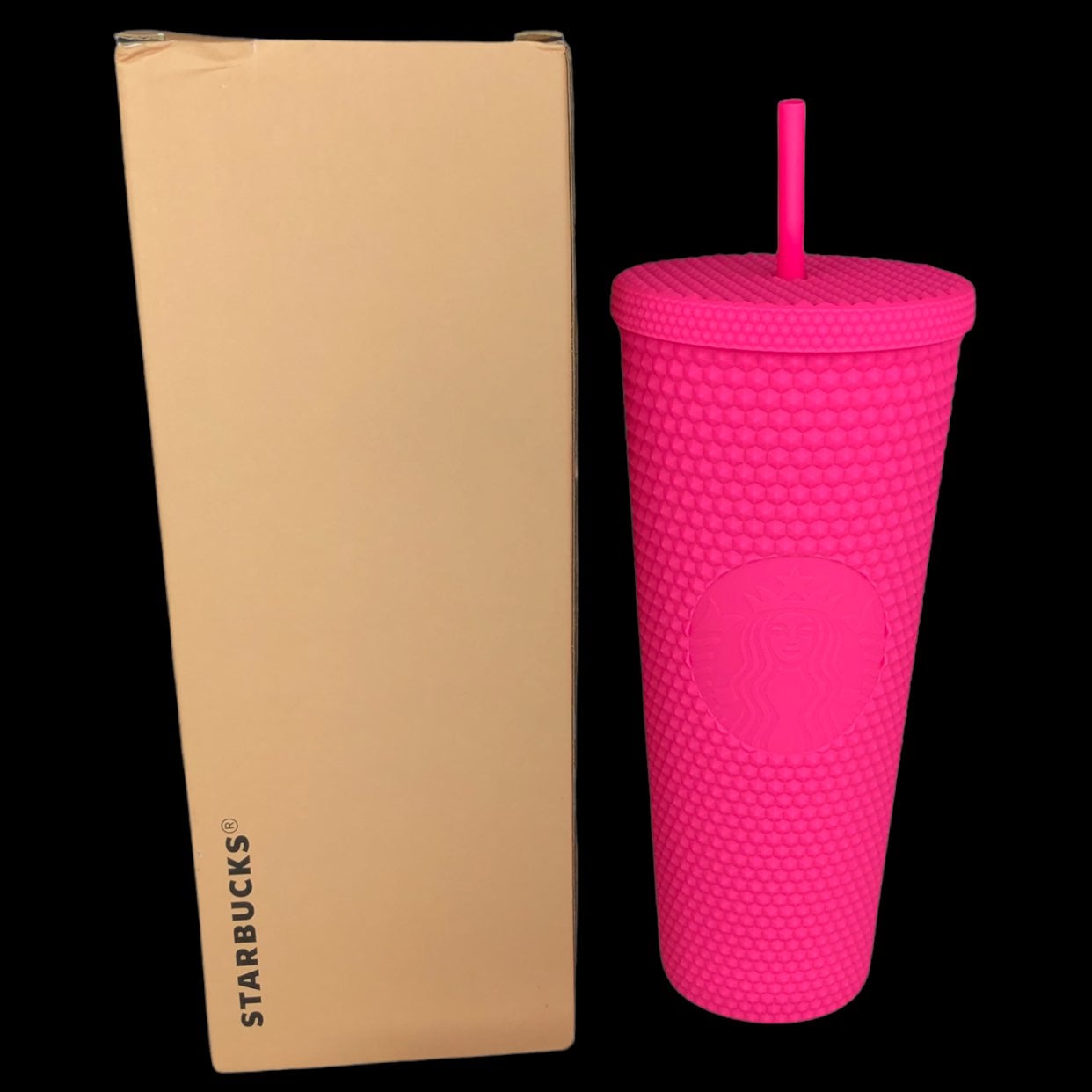 NEW Starbucks Barbie Pink Studded Venti Tumbler China Release 2021
