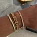 10k Yellow Gold Bangle & earrings