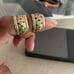 10k Yellow Gold Bangle & earrings