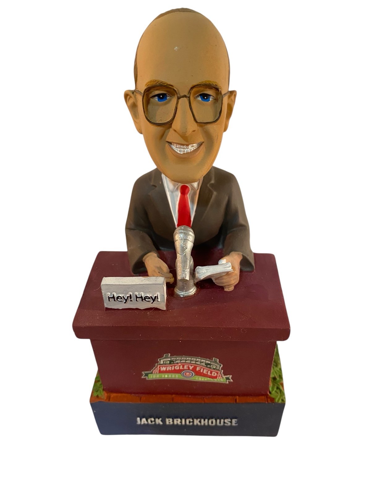 Wrigley Field Talking Bobblehead-Jack Brickhouse Collector’s Edition