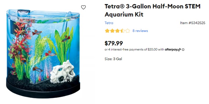 3 Gallon Aquarium