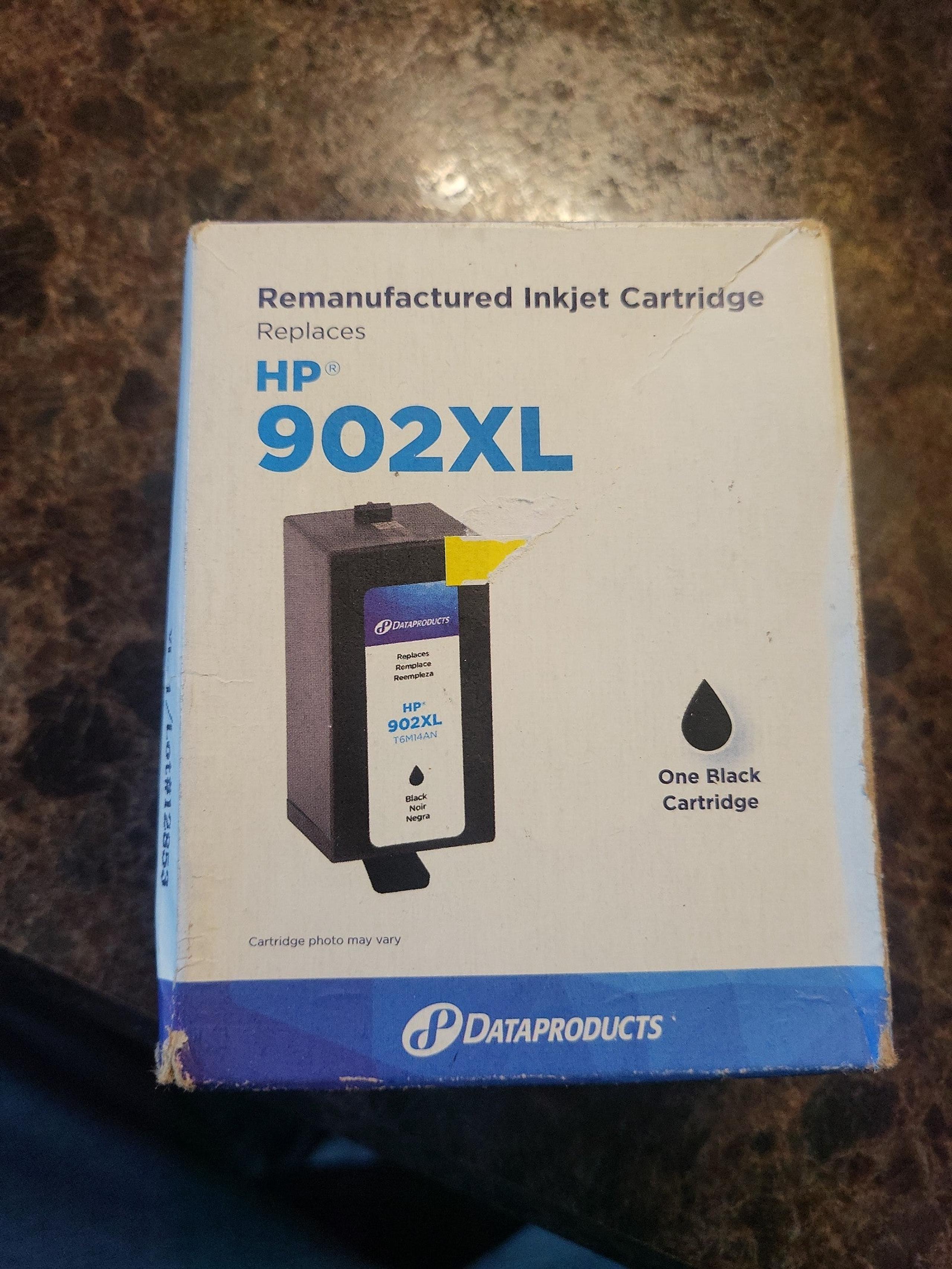 HP 902xl black ink see description
