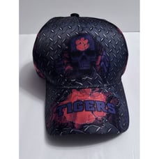 Clemson Tigers SKULL NCAA Adult Bucket Hats, Baseball Basketball Cap, Snapbacks