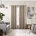 Pair of 108 x54 Baldwin Blackout Curtains in Linen Color