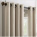 Pair of 108 x54 Baldwin Blackout Curtains in Linen Color