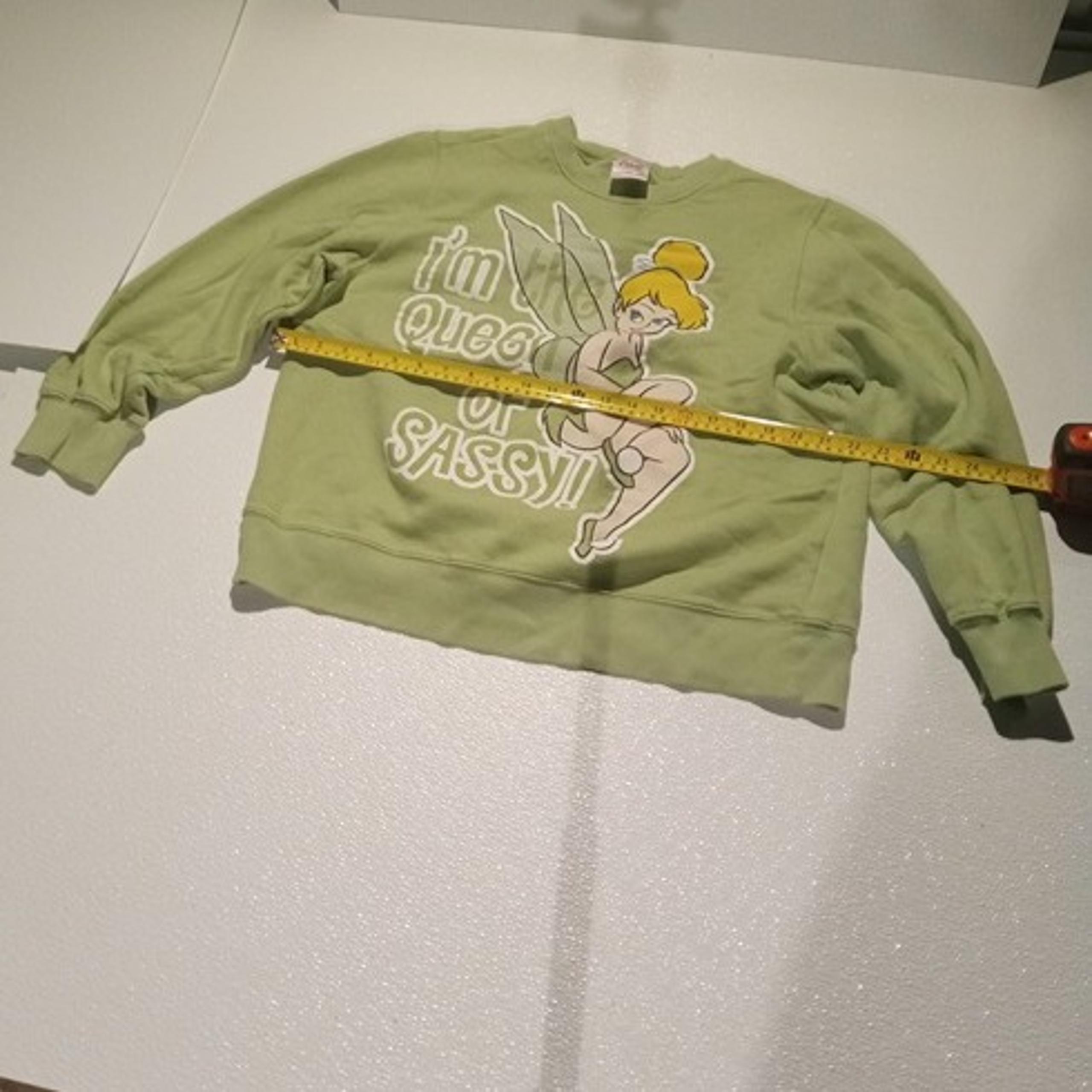 Women's Vintage I'm The Queen Of Sassy Long Sleeve, Green, Size XL