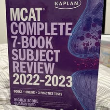 MCAT Complete 7-Book Subject Review 2022-2023: Books + Online + 3 Practice Tests