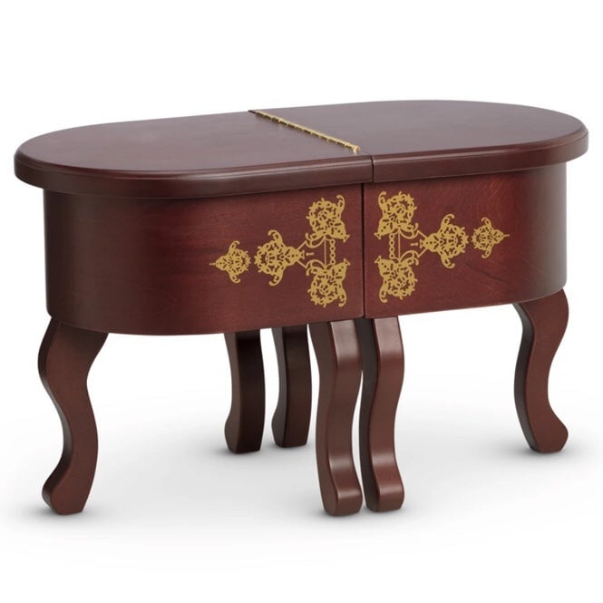 Cecile’s Parlor Desk American Girl retired Parlor and Desk Set