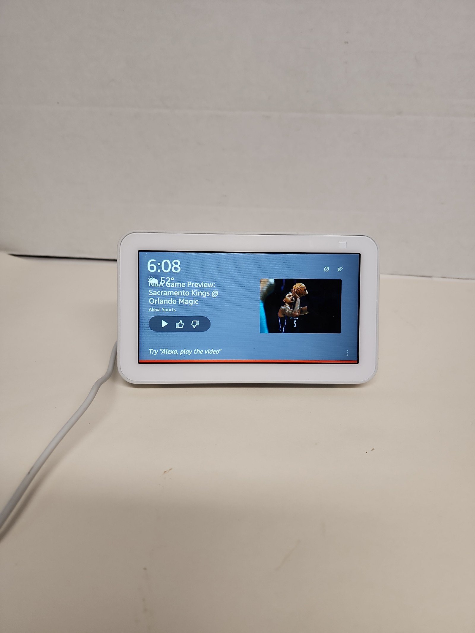 Amazon Echo Show 5 2nd Gen Blue Smart Display Speaker with Cord C76N8S