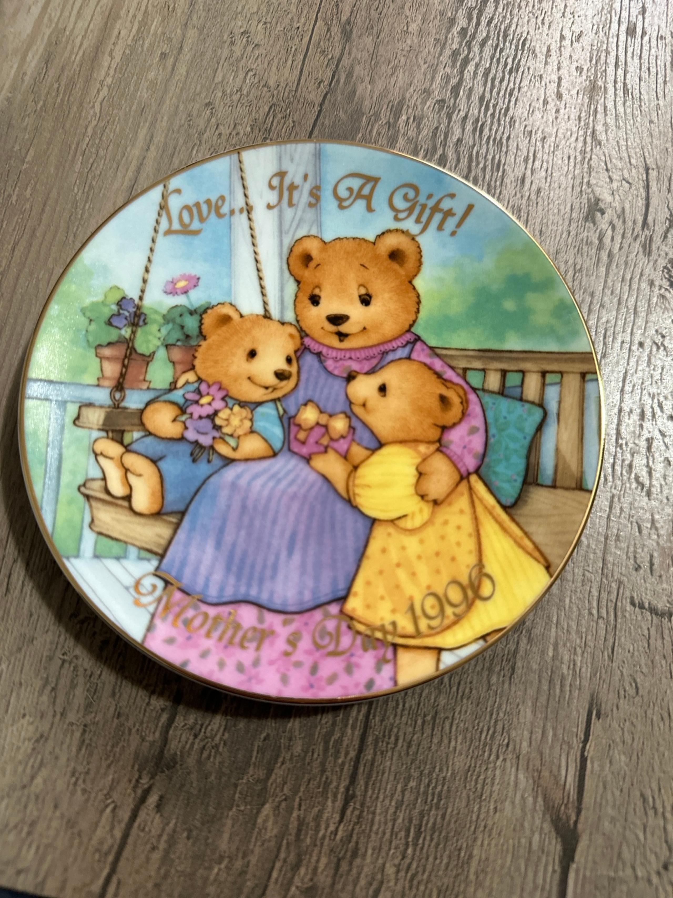Love…it’s a gift collectible plate