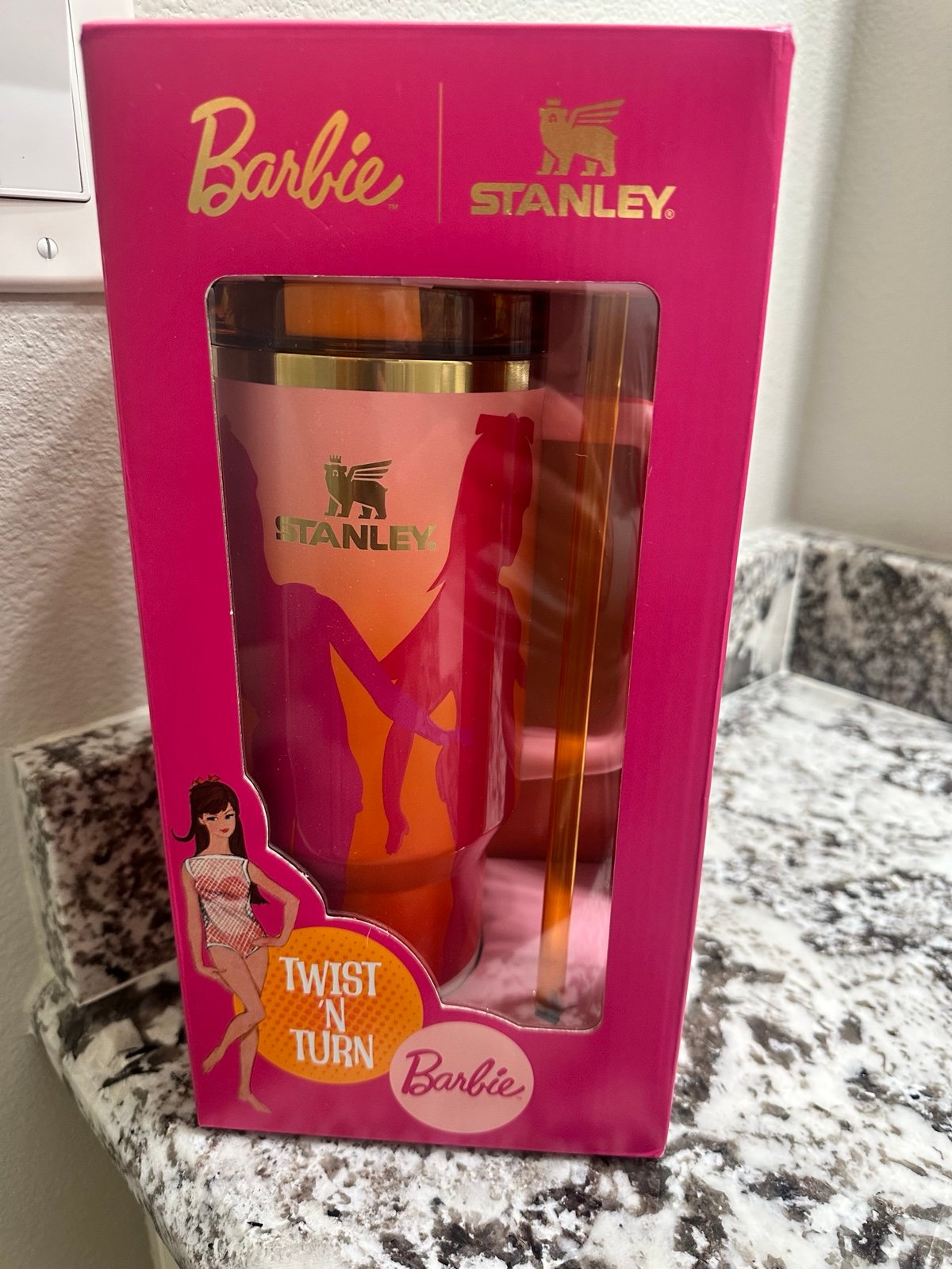 NEW IN BOX Stanley Barbie Twist N Turn Quencher