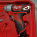 Milwaukee 2461-20 M12 1/4 Impact Wrench w/ 2 Batteries, Charger and Case
