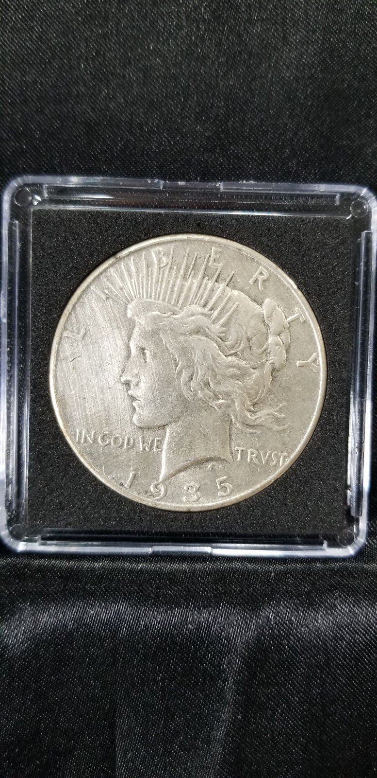 KEY 1935 -P SILVER PEACE DOLLAR