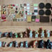 Re-ment Miniature Lot 100+ Pieces Food, Dining + mini animal lot PREOWNED VG