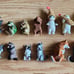 Re-ment Miniature Lot 100+ Pieces Food, Dining + mini animal lot PREOWNED VG