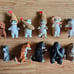 Re-ment Miniature Lot 100+ Pieces Food, Dining + mini animal lot PREOWNED VG