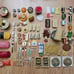 Re-ment Miniature Lot 100+ Pieces Food, Dining + mini animal lot PREOWNED VG