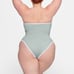 Skims Pacific Blue Sporty Zipper Swim Strapless One Piece Size 4x
