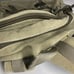 Small Army Green Canvas Backpack Travel Outdoor Hiking School Bag Lightly Used