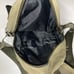 Small Army Green Canvas Backpack Travel Outdoor Hiking School Bag Lightly Used