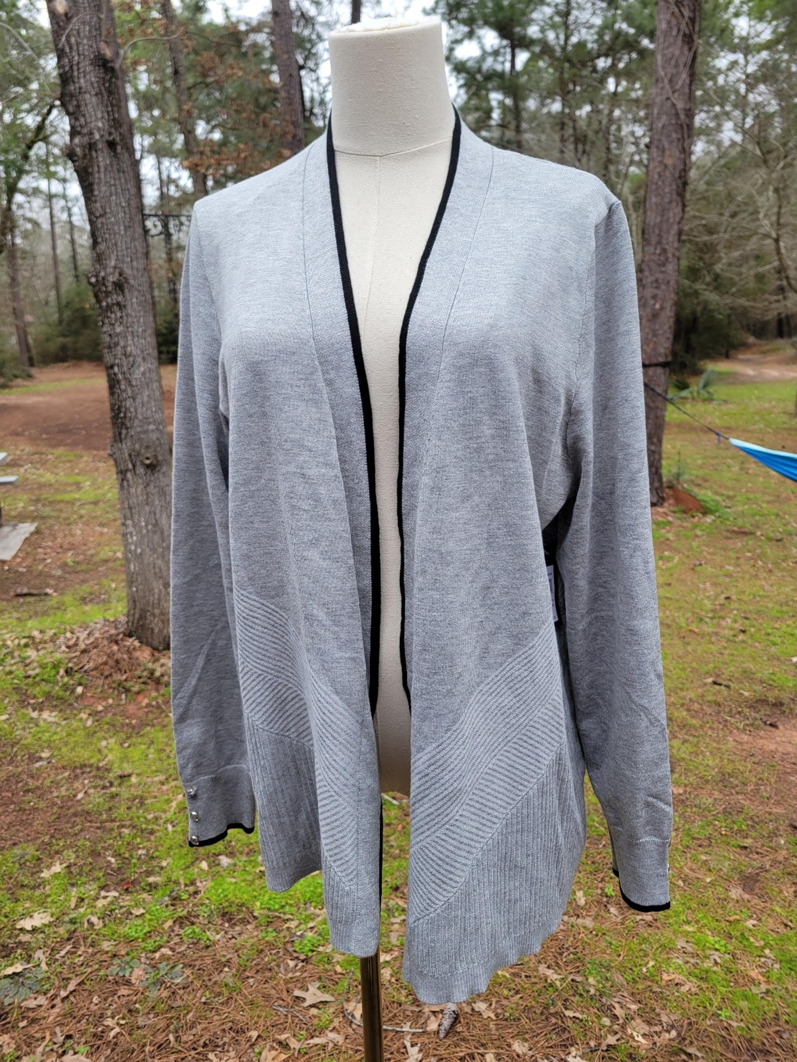 NWT Verve ami open front Cardigan