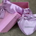 Huda Beauty Ube Collection Purple Heart Purse/Pouchette & Empty PR Box