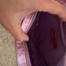Huda Beauty Ube Collection Purple Heart Purse/Pouchette & Empty PR Box