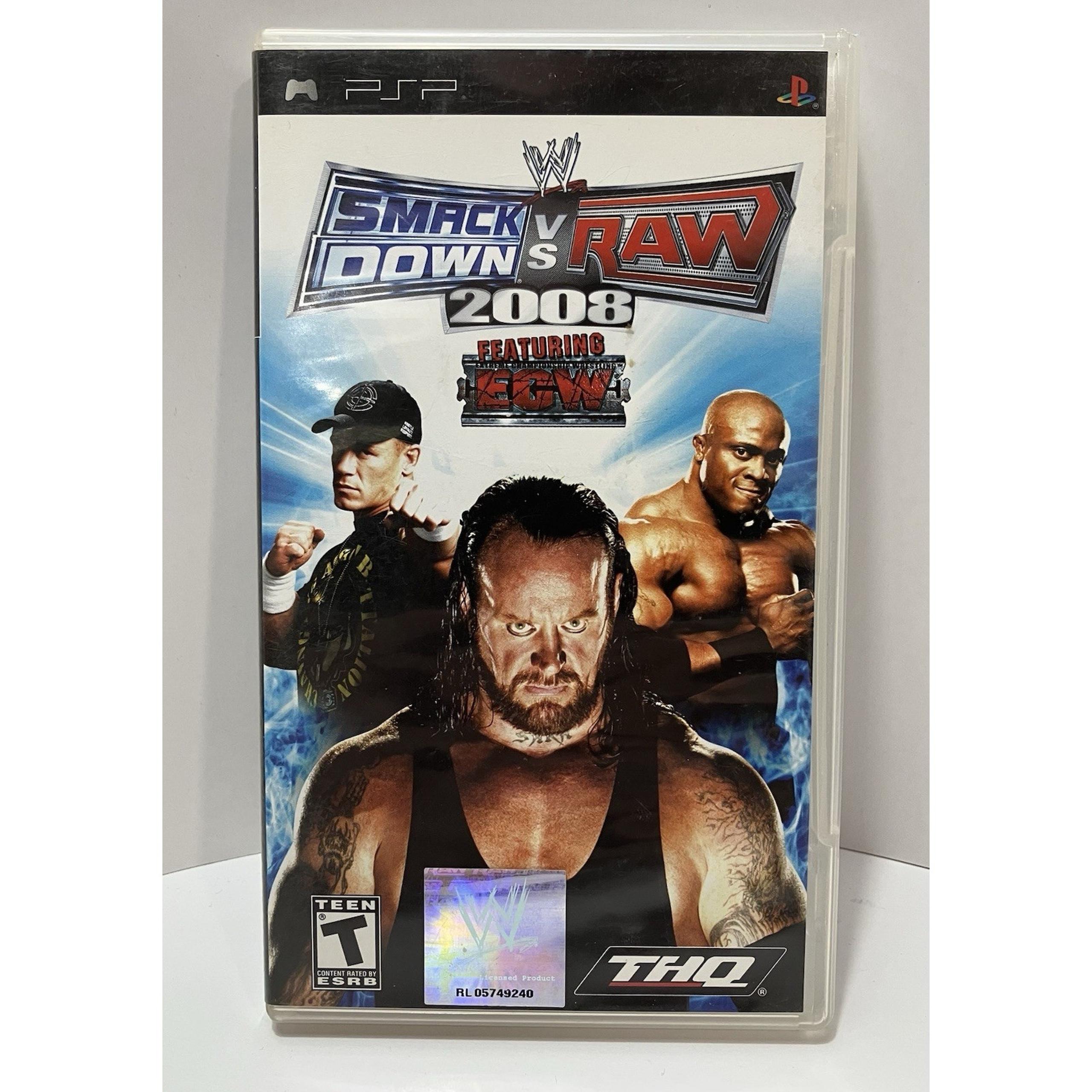 Wwe Smackdown Vs. Raw 2008 - PlayStation Portable (Psp)