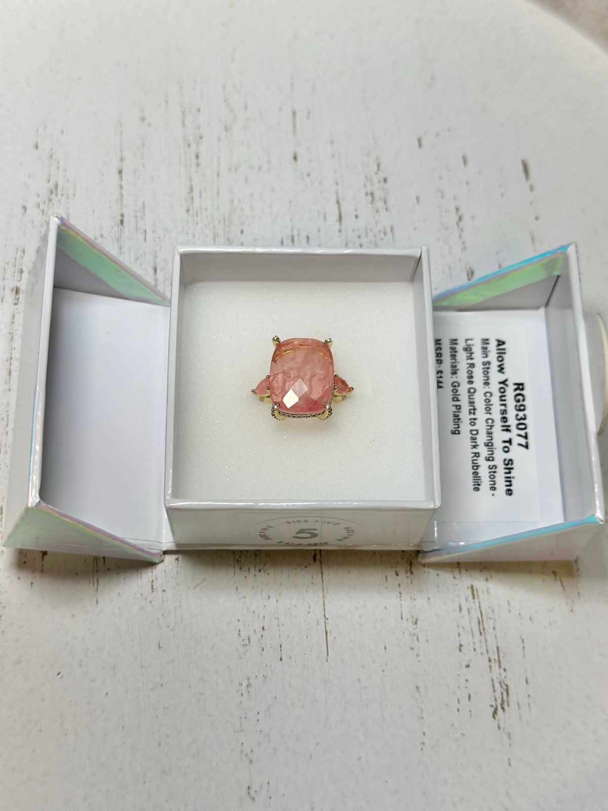 Bomb Party Mental Health Awareness 2025 Ring Size 5- Allow yourself to Shine