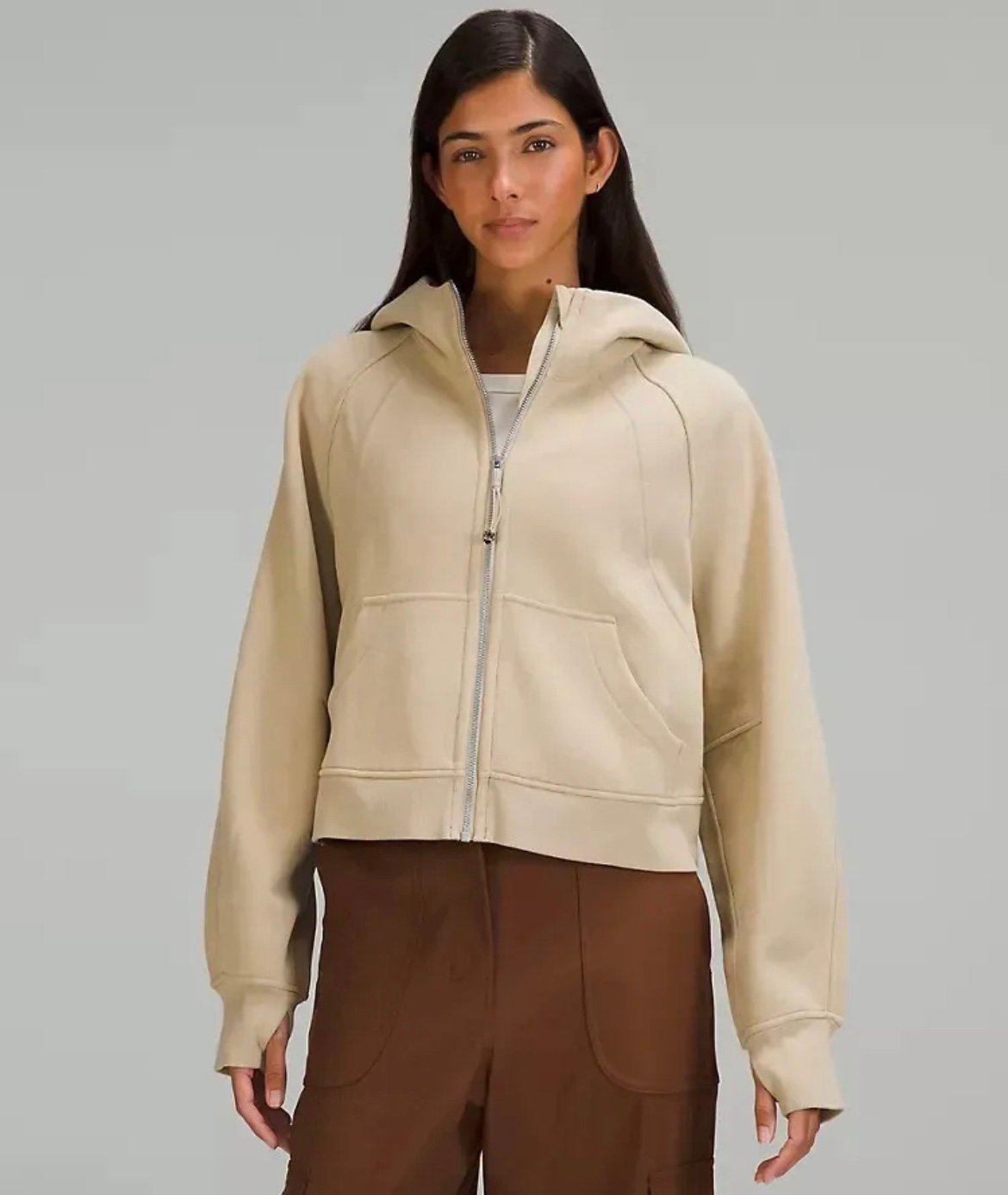 lululemon scuba oversized half zip hoodie