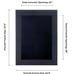 NEW Black Shadow Box Frame