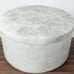 Large Green White 6 Marbled Salt Spice Cellar-Heavy