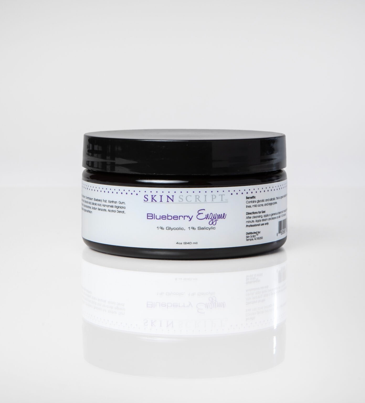 Blueberry Enzyme Skin Script