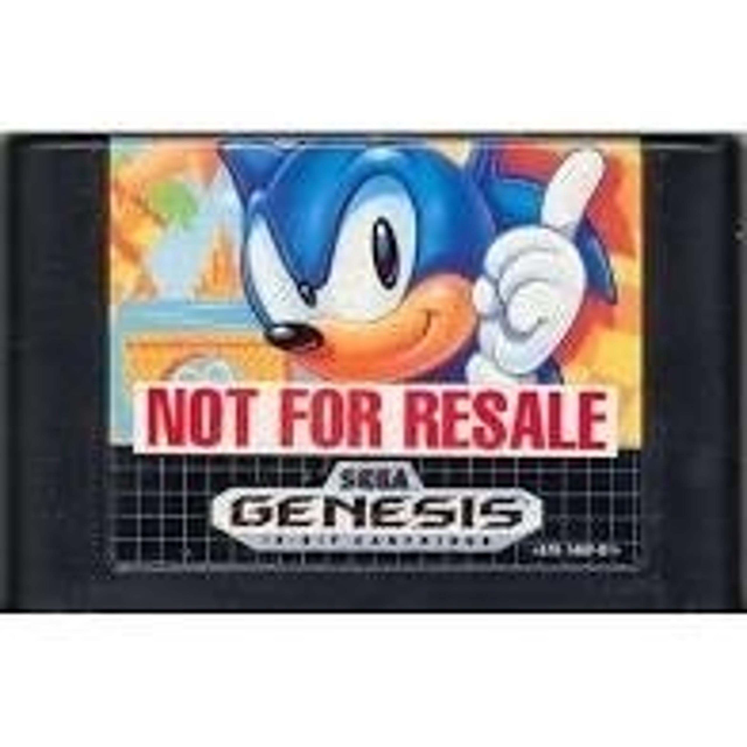 Sonic the Hedgehog-Sega Genesis