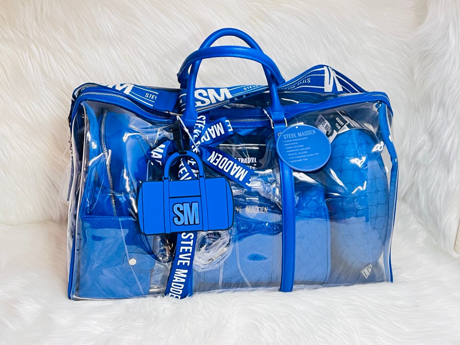 Steve Madden 7pc Travel/Weekend Set