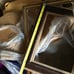 Vintage wood art frame