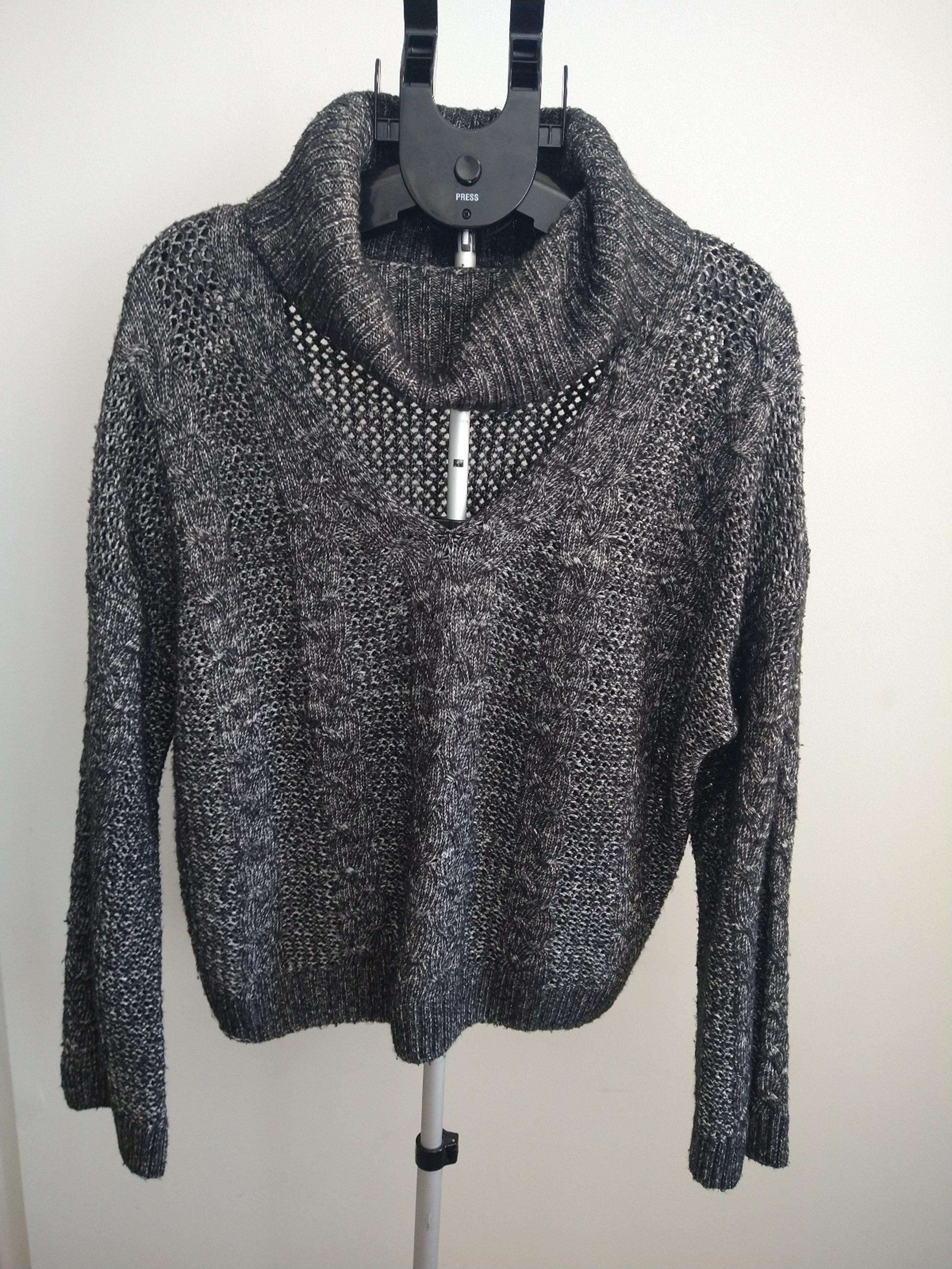 Urban outfitters medium cowlneck gray sweater
